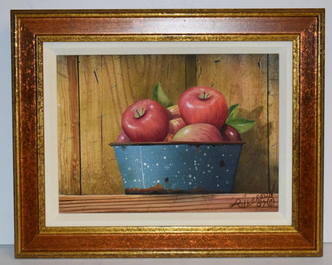 Mid Century Modern Oil On Canvas Charles Adkerson (1 of 3)