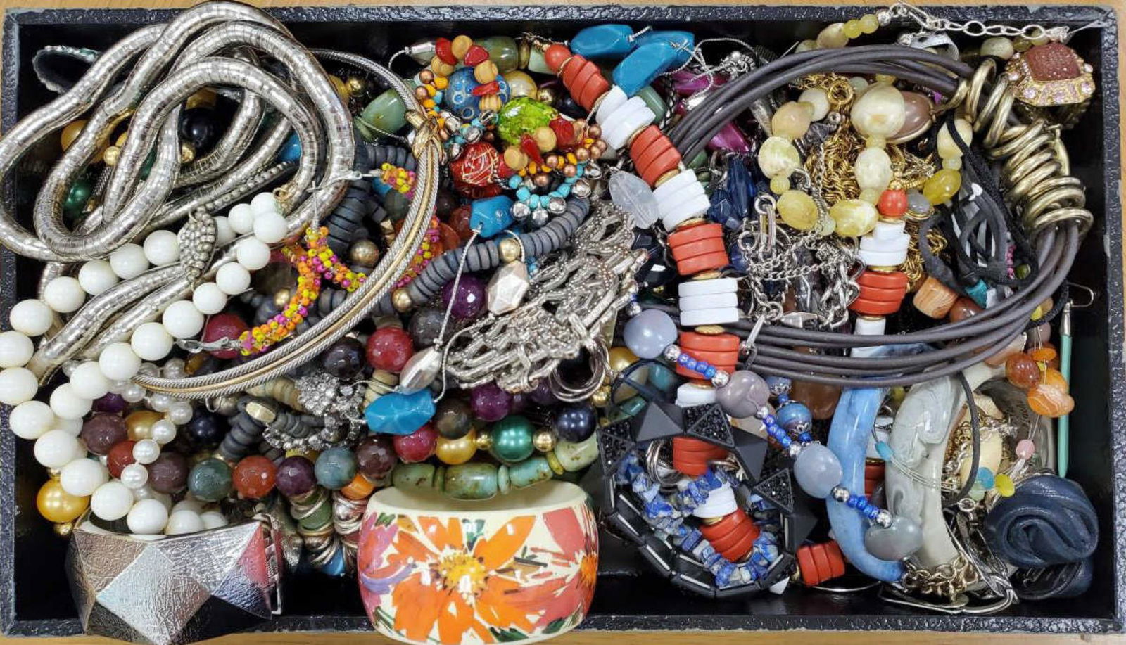 Large lot of costume jewelry (1 of 3)