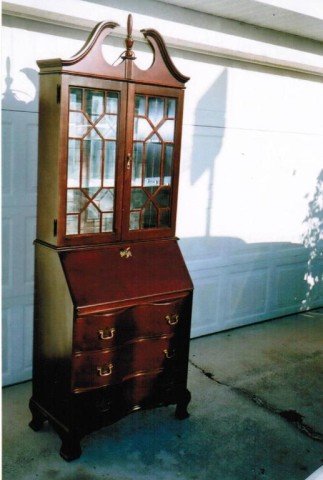 250 Cherry Wood Gov Winthrop Secretary Desk By Jasper May 08