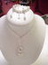 10: Set of Swarovski pearl&crystal jewelry
