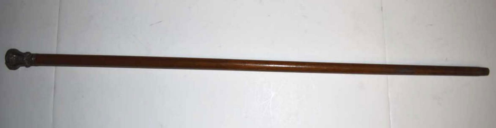 Antique Walking Cane With Silver Cap (1 of 4)