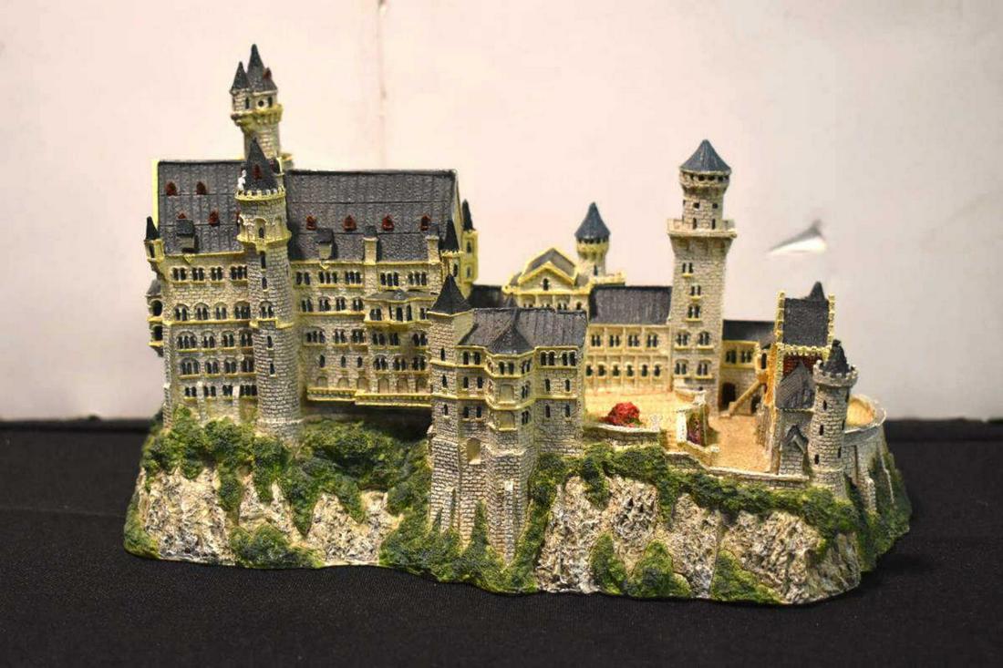 Enchanted Castles Of Europe The Danbury Mint: Enchanted Castles Of Europe The Danbury Mint. Neuschwanstein Castle. From the collection of twelve sculptures entitled Enchanted Castles Of Europe. Made in China. Comes with box.