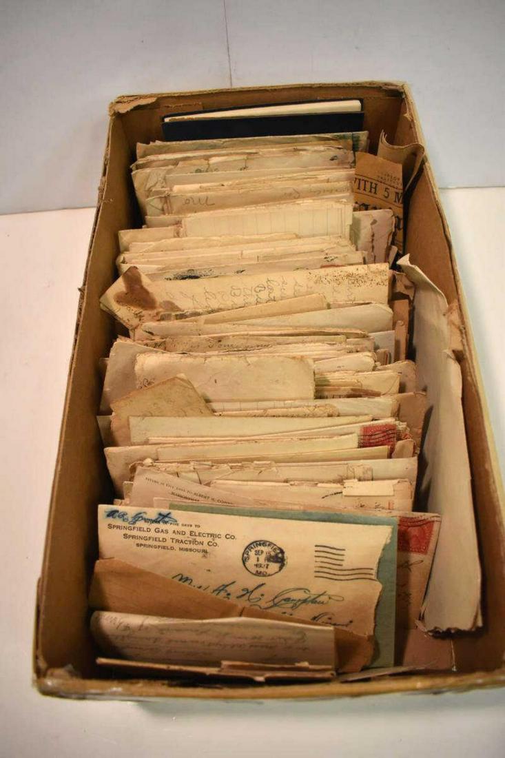 Collection of Letters Late 1800's Early 1900's: Collection of Letters from the Late 1800's Early 1900's