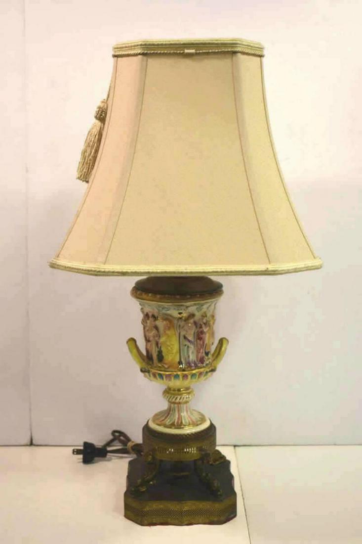 Capodimonte Porcelain Lamp (1 of 5)