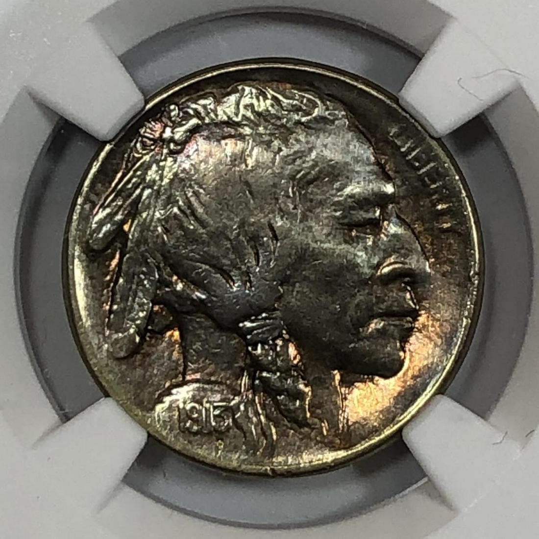 1913-S Buffalo Nickel Type 2 NGC AU details (1 of 3)