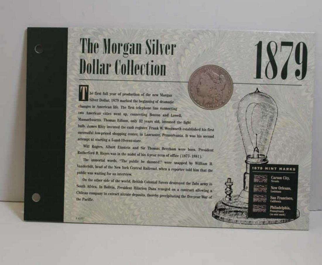 1879 Morgan Dollar In Insert (1 of 2)