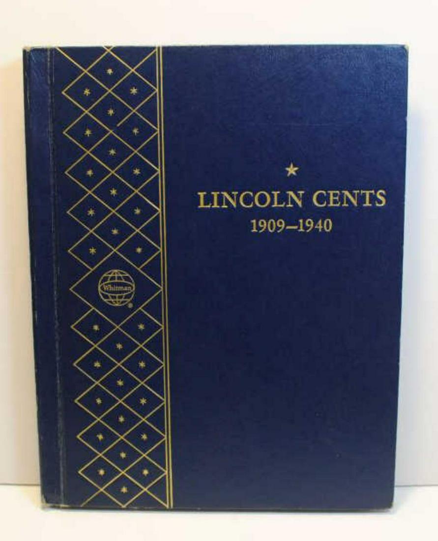 2 Whitman Albums of Lincoln Cents 1909-1958: 2 Whitman Albums of Lincoln Cents 1909-1958. 128 in total