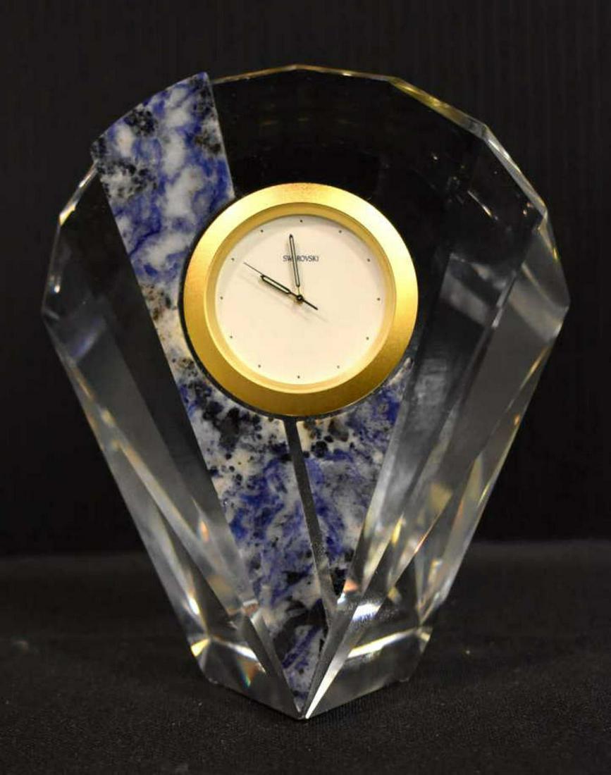 Swarovski Crystal Decor Table Clock "Curacao" (1 of 6)