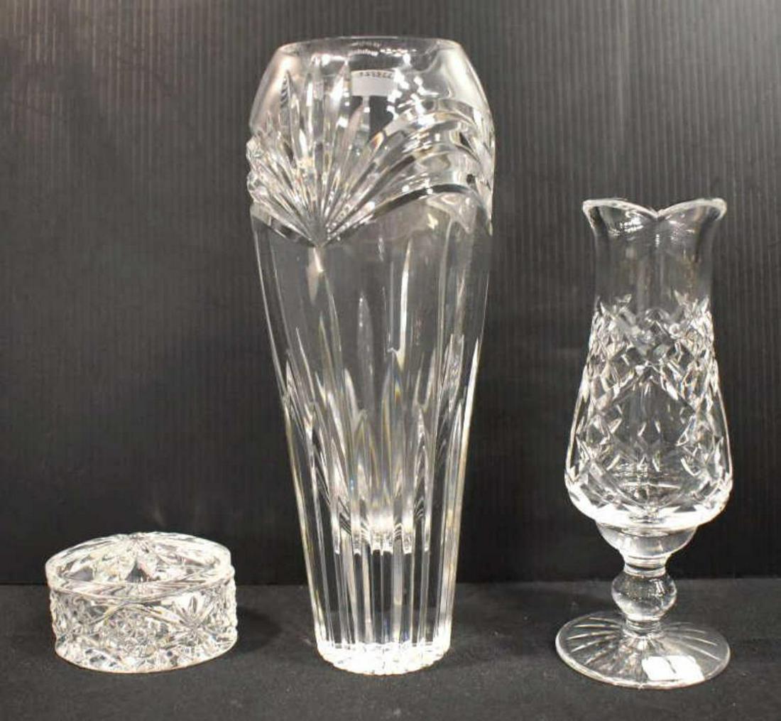 Trio of Waterford Decorative Cut Clear Crystal (1 of 5)