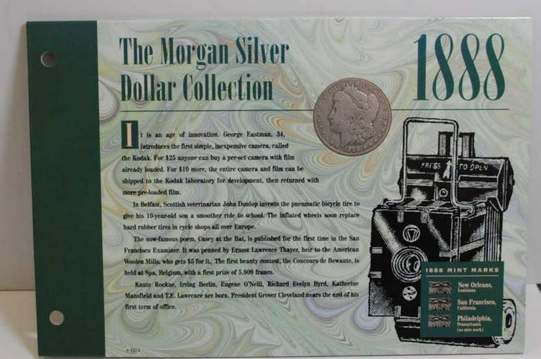 1888-O Morgan Dollar in Educational Folio (1 of 2)