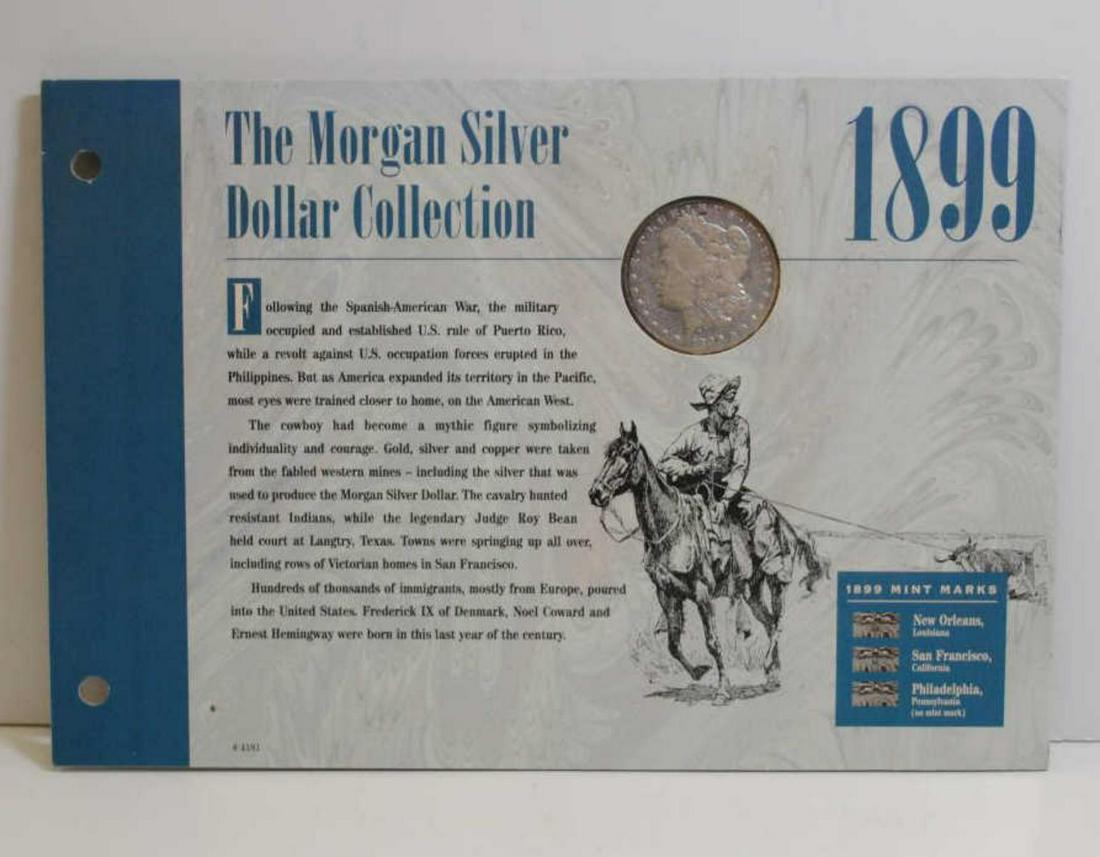1899-O Morgan Dollar in Educational Folio (1 of 2)