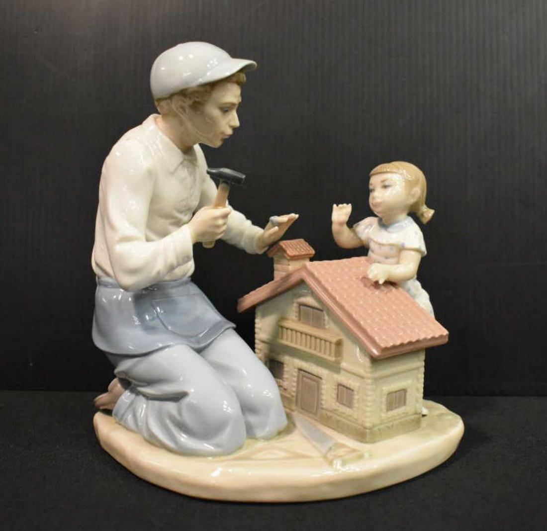 Retired Lladro In Box 'A New Doll House" 5139 (1 of 4)