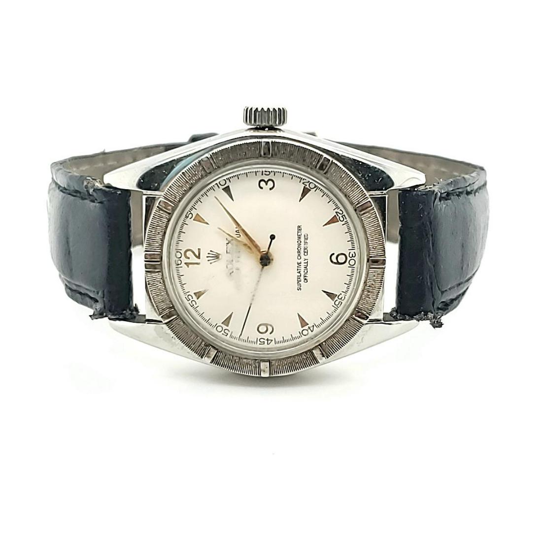 Vintage Stainless Rolex Bubble Back Watch (1 of 7)