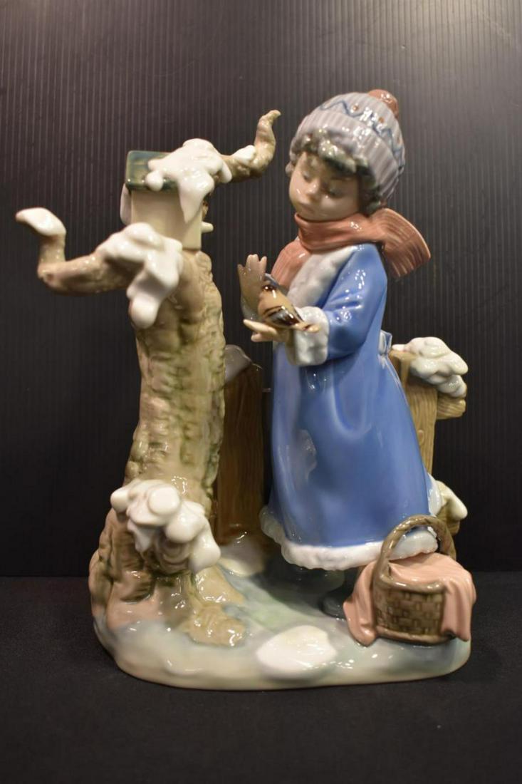Retired Lladro Figurine Titled "Winter Frost" 5287 (1 of 5)