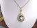 149A: 14k 2tone aquamarine & diamond necklace 44ct - 3