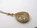 149A: 14k 2tone aquamarine & diamond necklace 44ct - 6