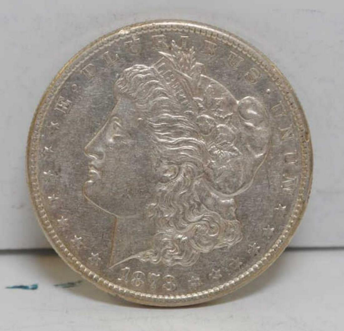 1878-S Morgan Dollar XF Brushed (1 of 2)