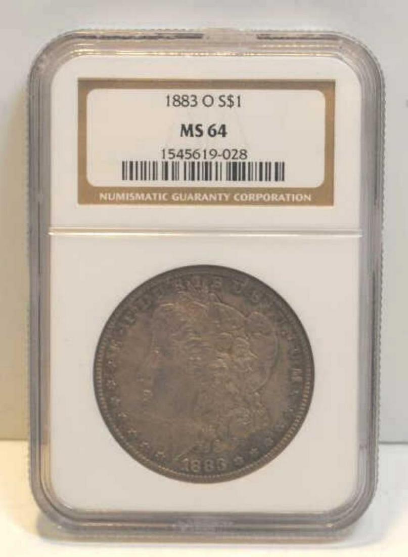 1883-O Morgan Dollar NGC MS64 (1 of 3)