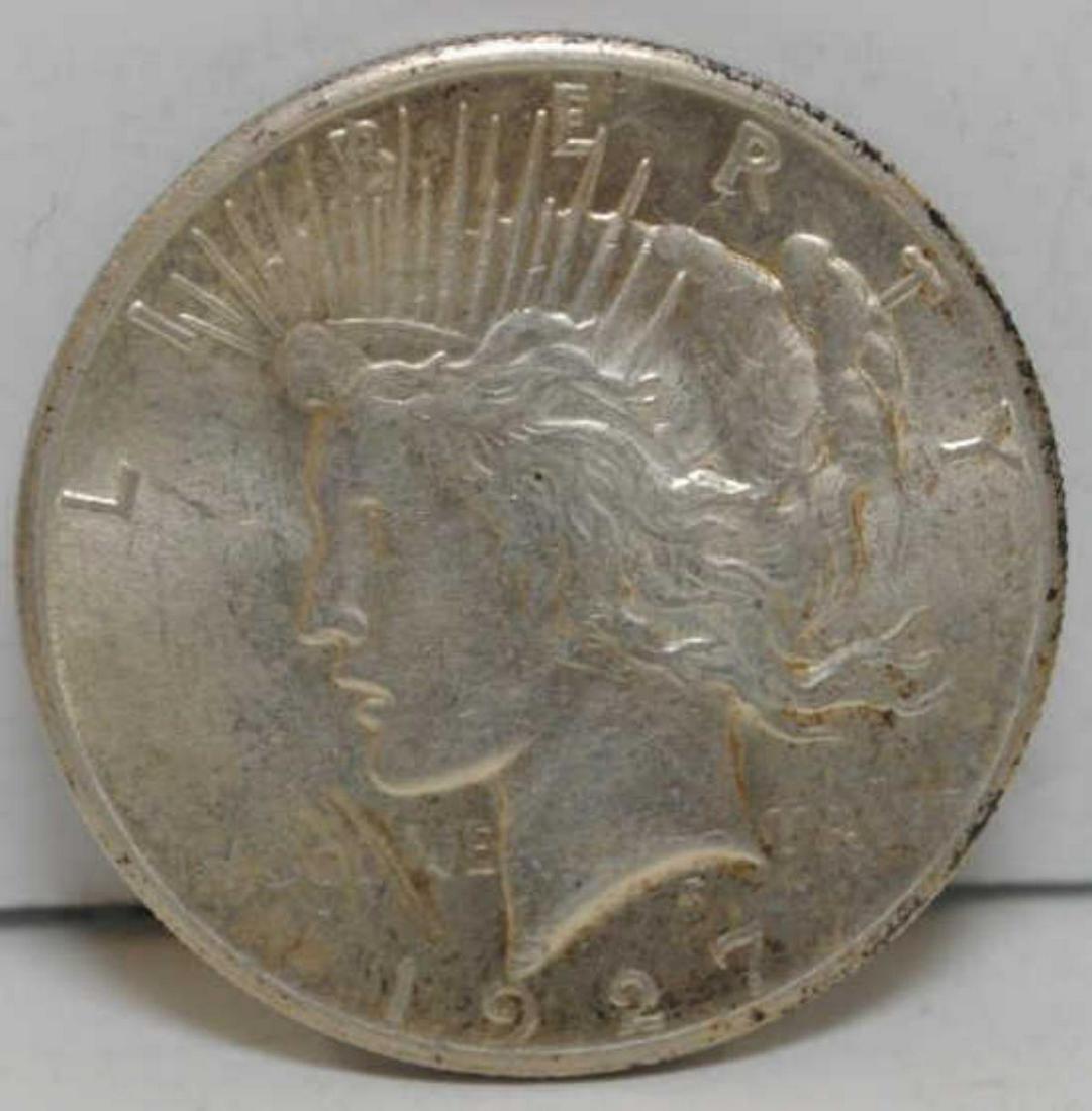 1927 Peace Dollar BU (1 of 2)