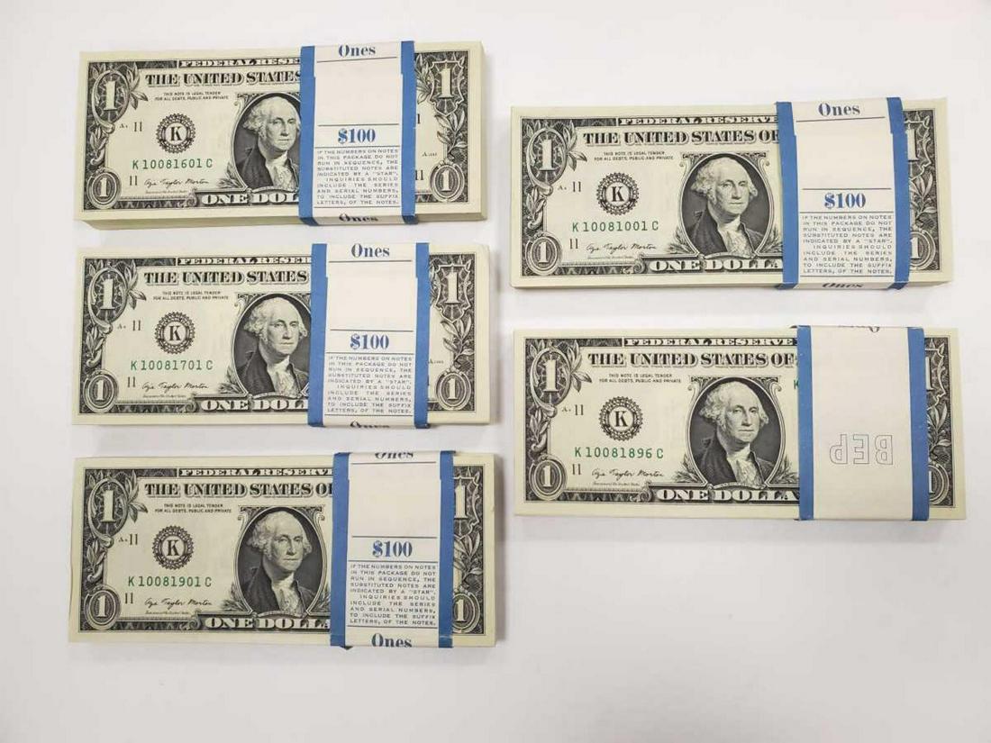 $500 Face Value Federal Reserve Notes (1 of 2)