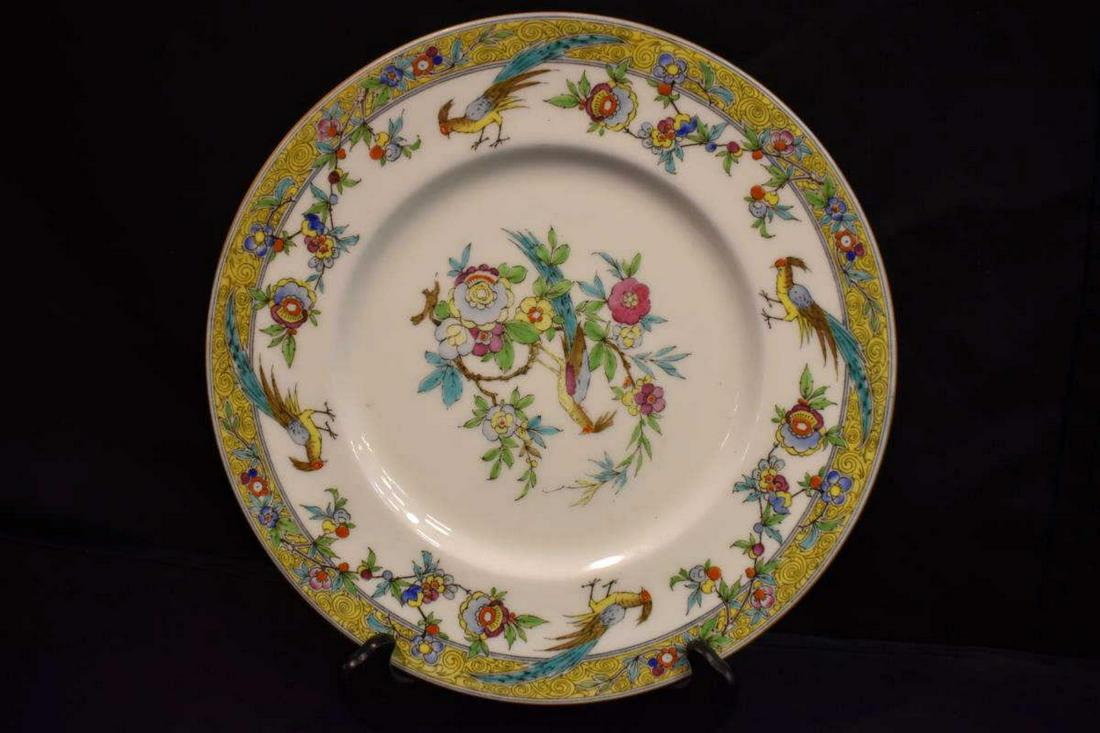12 Antique Minton Plates In The Sinclair Pattern (1 of 6)