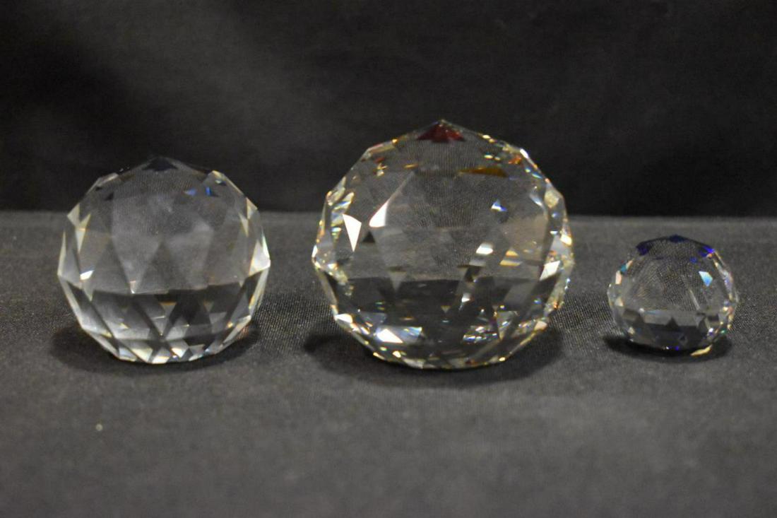 Group Of Swarovski Crystal Paperweights (1 of 4)