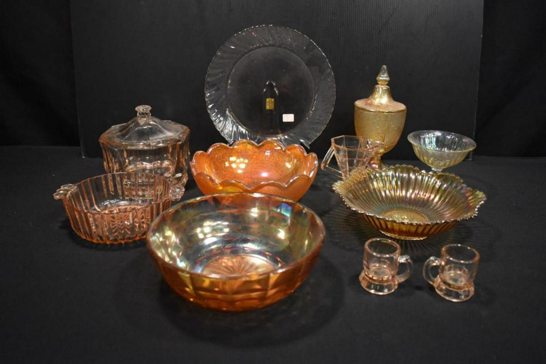 Lot Of Assorted Carnival Glass (1 of 7)