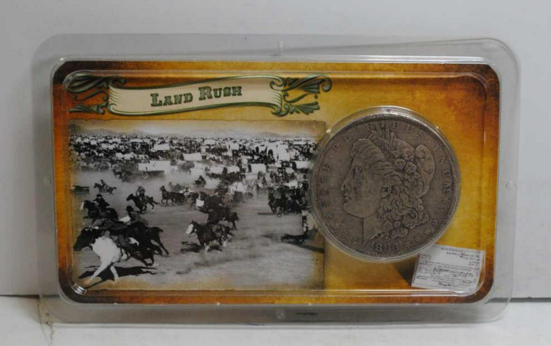 1883-O Morgan Dollar "Land Rush": 1883-O Morgan Dollar "Land Rush". Very Fine