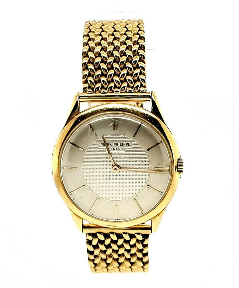 18kt yellow gold Patek Philippe Calatrava Watch (1 of 11)