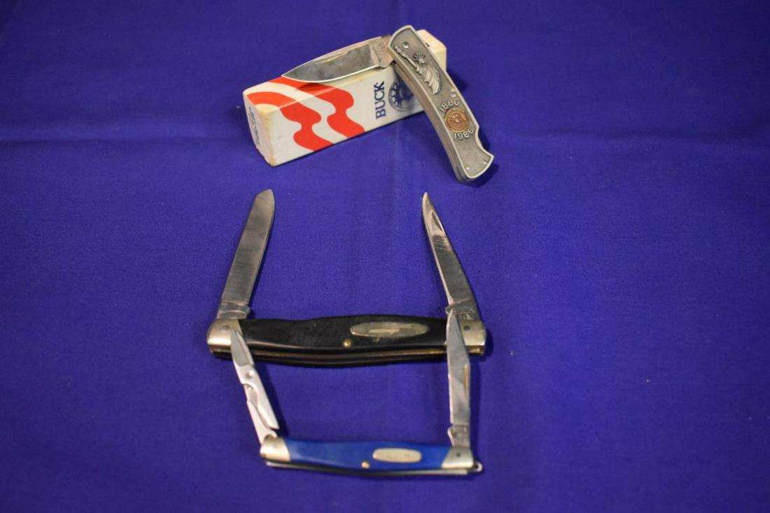 Lot of 3 Buck Pocket Knives (1 of 7)