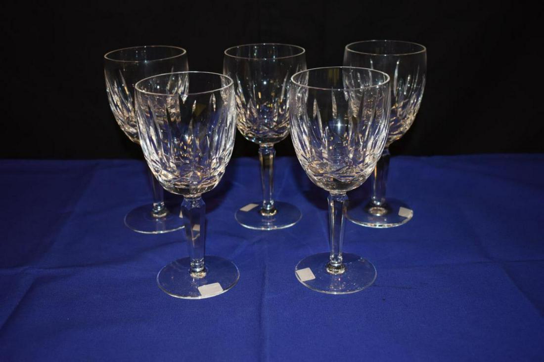 Waterford Kildare Cut Clear Crystal Water Goblets (1 of 2)