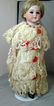 95: Antique German Doll Bisque Head w/wardrobe c1910 - 2