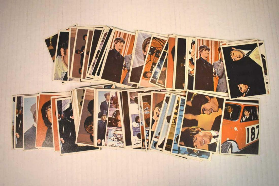1960's Beatles Topps Cards Incomplete Set (1 of 5)