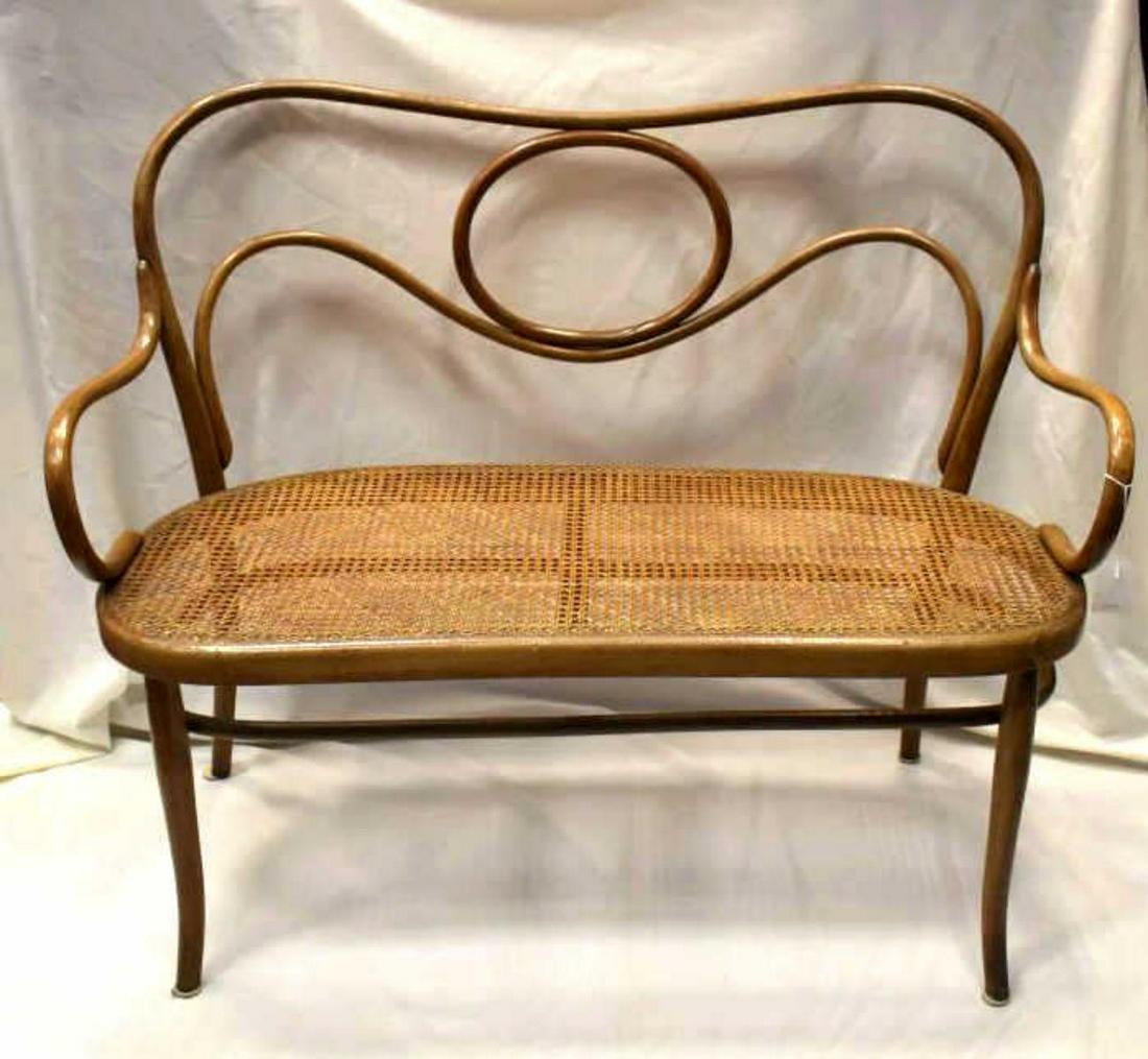 Thonet Bentwood Settle Bench (1 of 11)