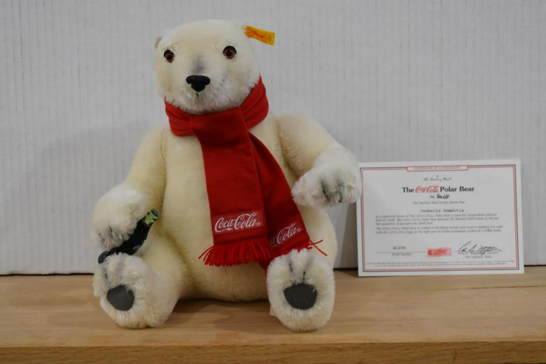 The Coca Cola Polar Bear By Steiff (1 of 3)