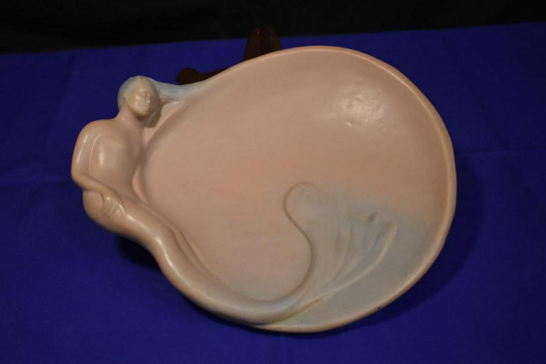 Van Briggle Pottery Mermaid Dish (1 of 4)