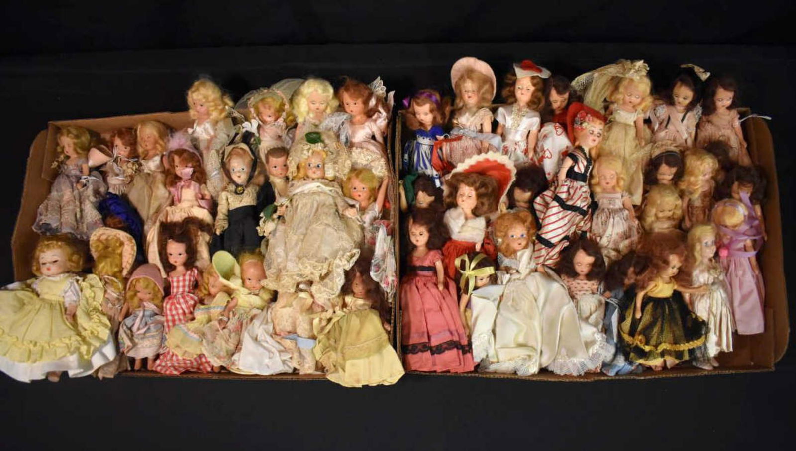 Group Of Vintage Bisque & Plastic Dolls (1 of 7)