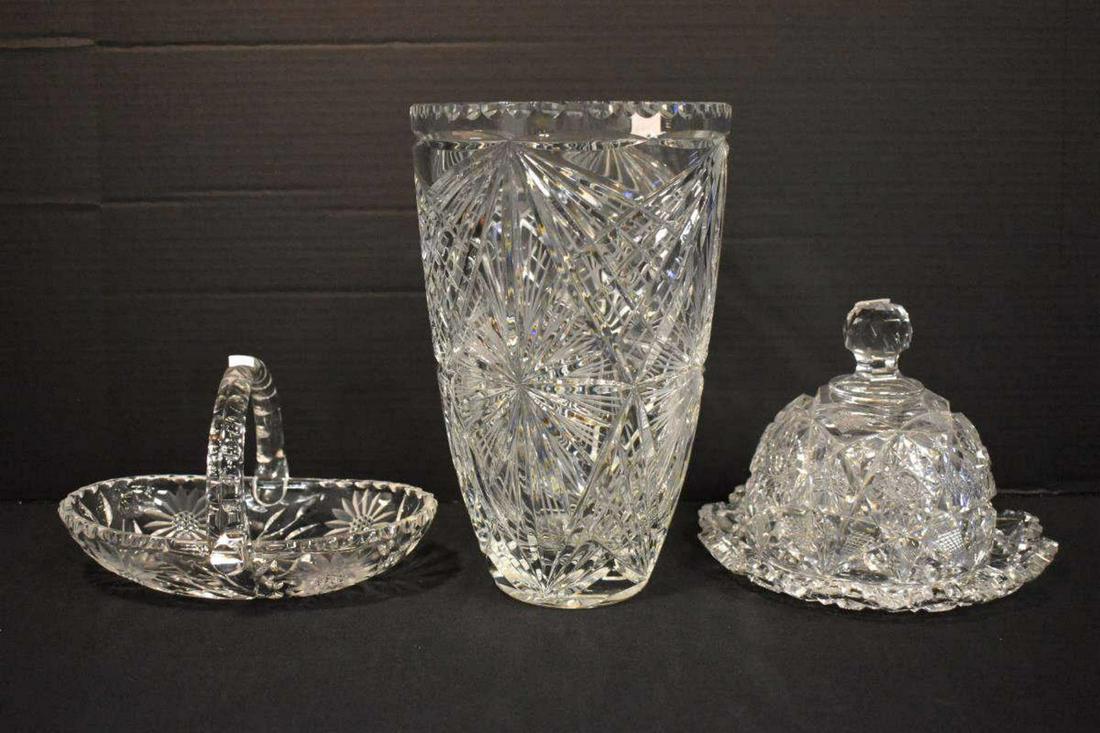 Group Of American Brilliant Cut Glass (1 of 4)