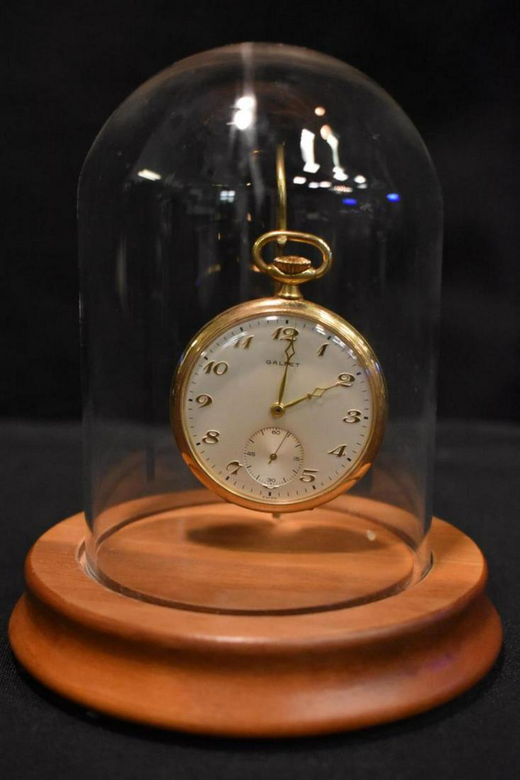 Gallet 17 Jewel Open Face Pocket Watch (1 of 4)