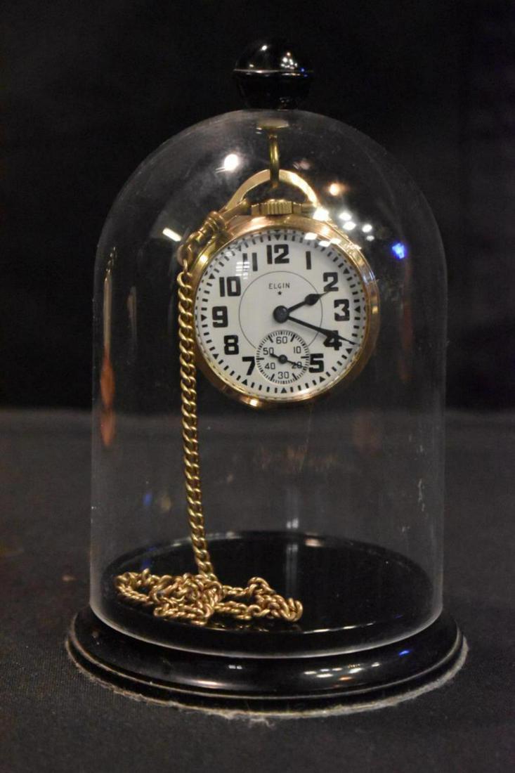 Elgin B. W. Raymond 21 J Open Face Pocket Watch (1 of 4)