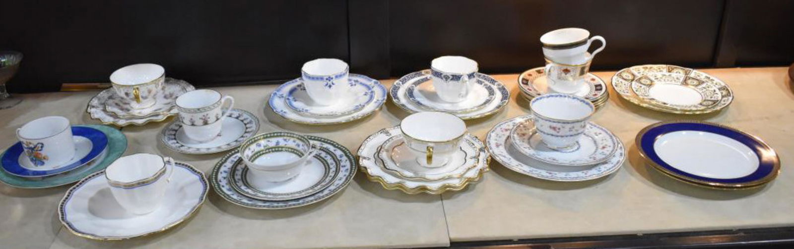 Group of Collectible Tea Cup Saucer & Luncheon (1 of 7)