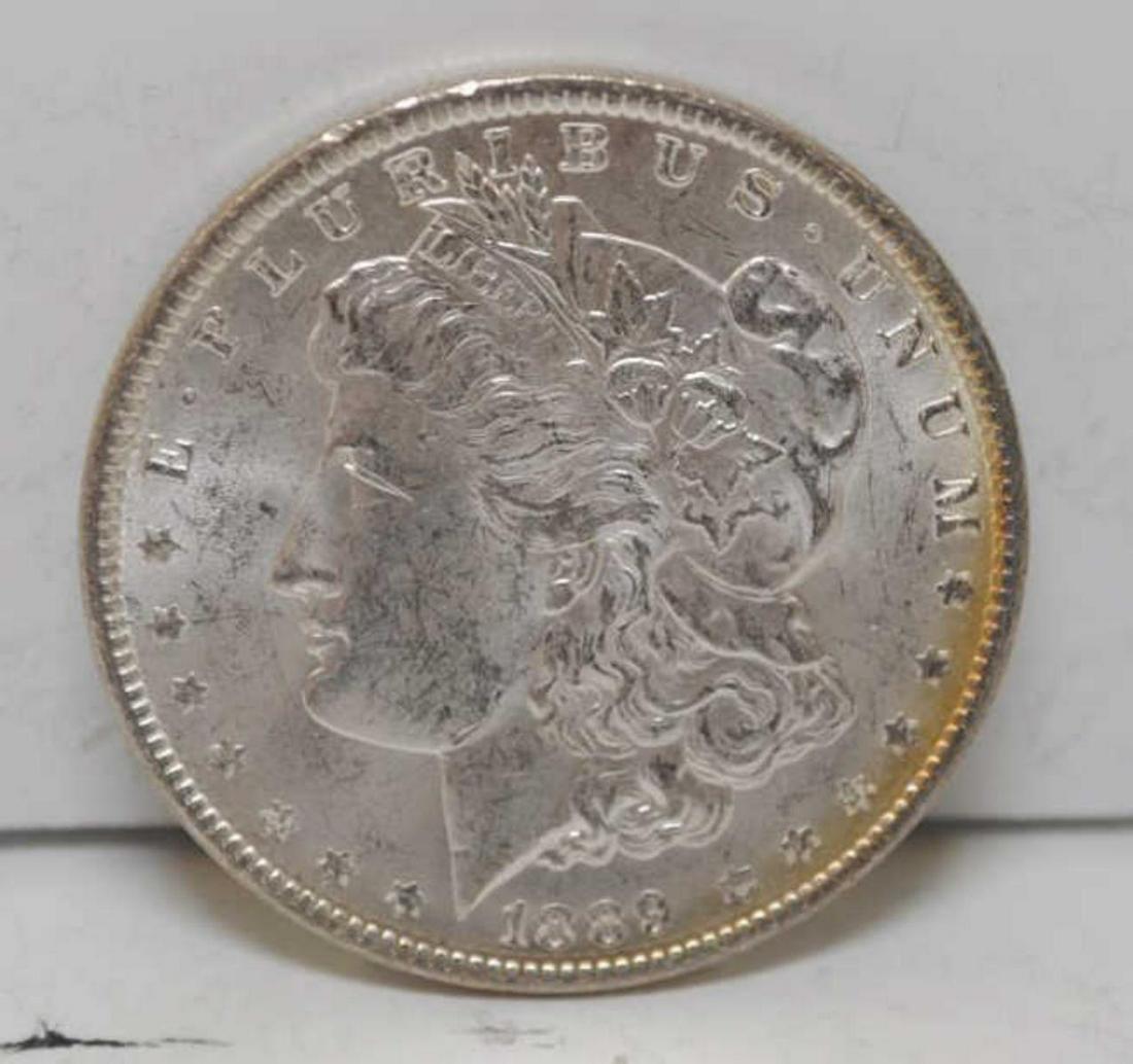 1889 Morgan Dollar BU (1 of 2)