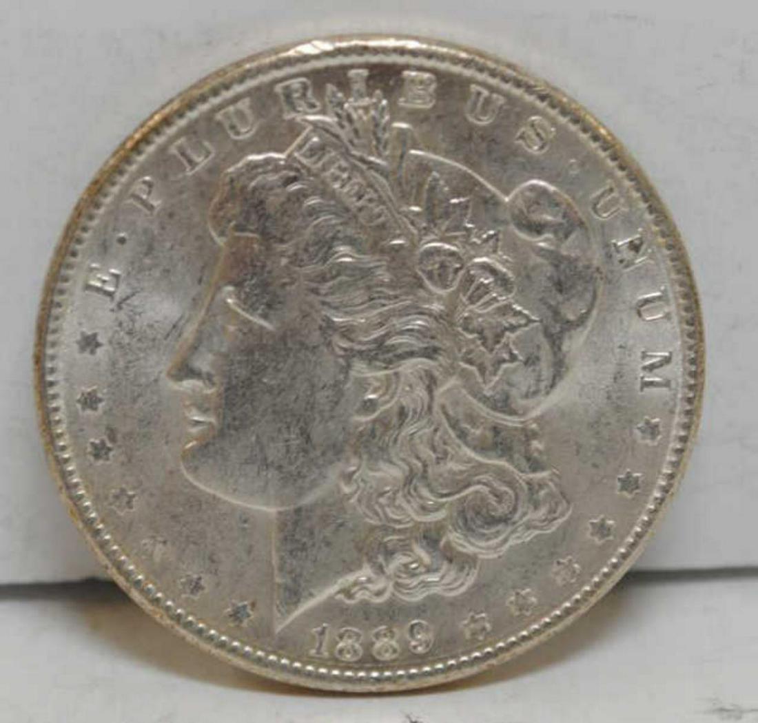 1889 Morgan Dollar BU (1 of 2)