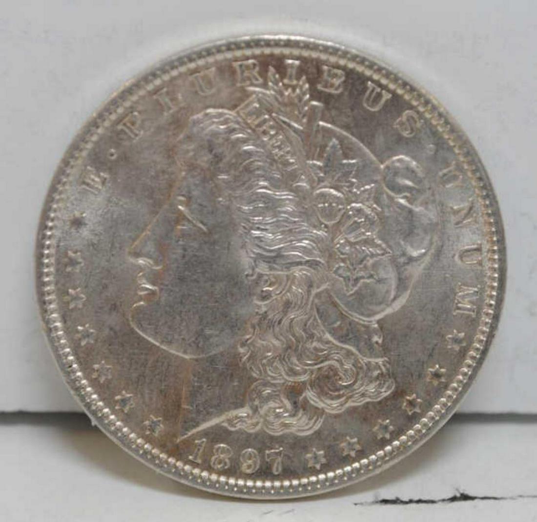 1897 Morgan Dollar BU (1 of 2)