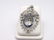 28: Platinum diamond & sapphire brooch
