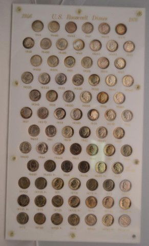 1946-1976 U.S. Roosevelt Dime Set: 1946-1976 U.S. Roosevelt Dime Set