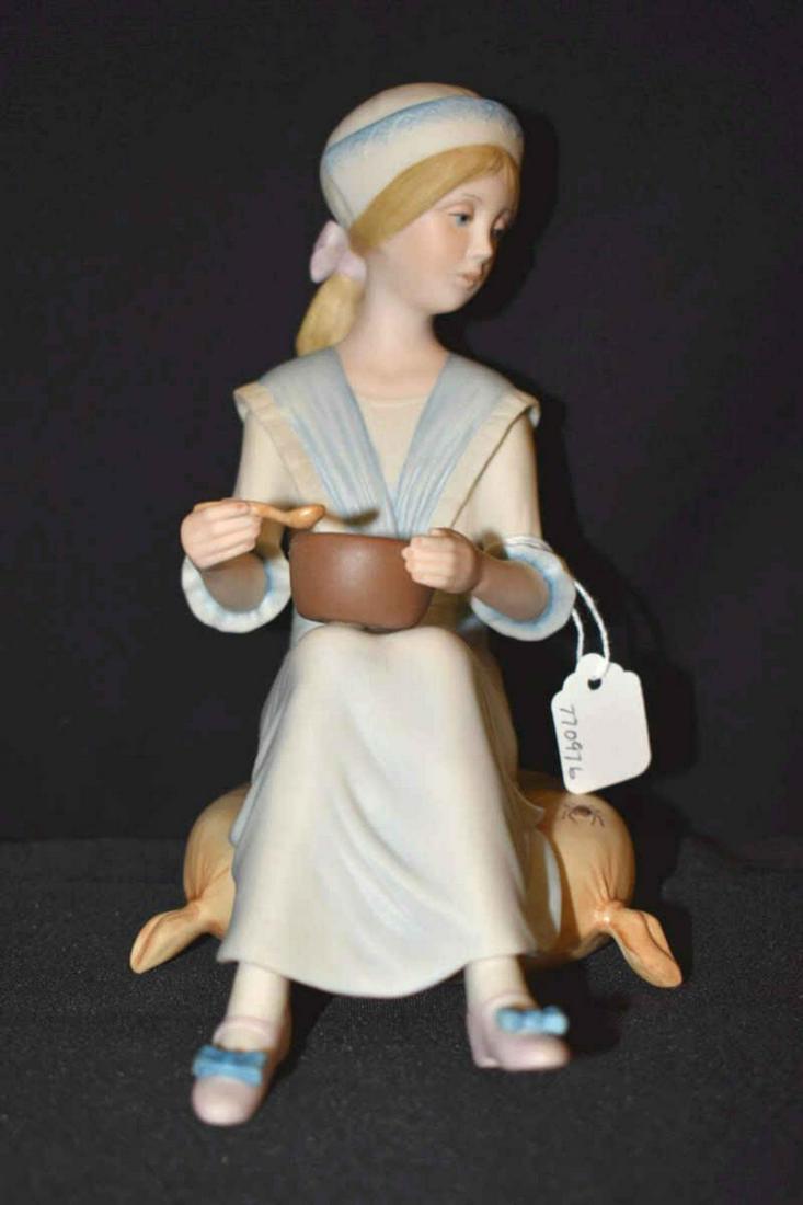 Cybis Porcelain Figurine of Little Miss Muffet (1 of 4)