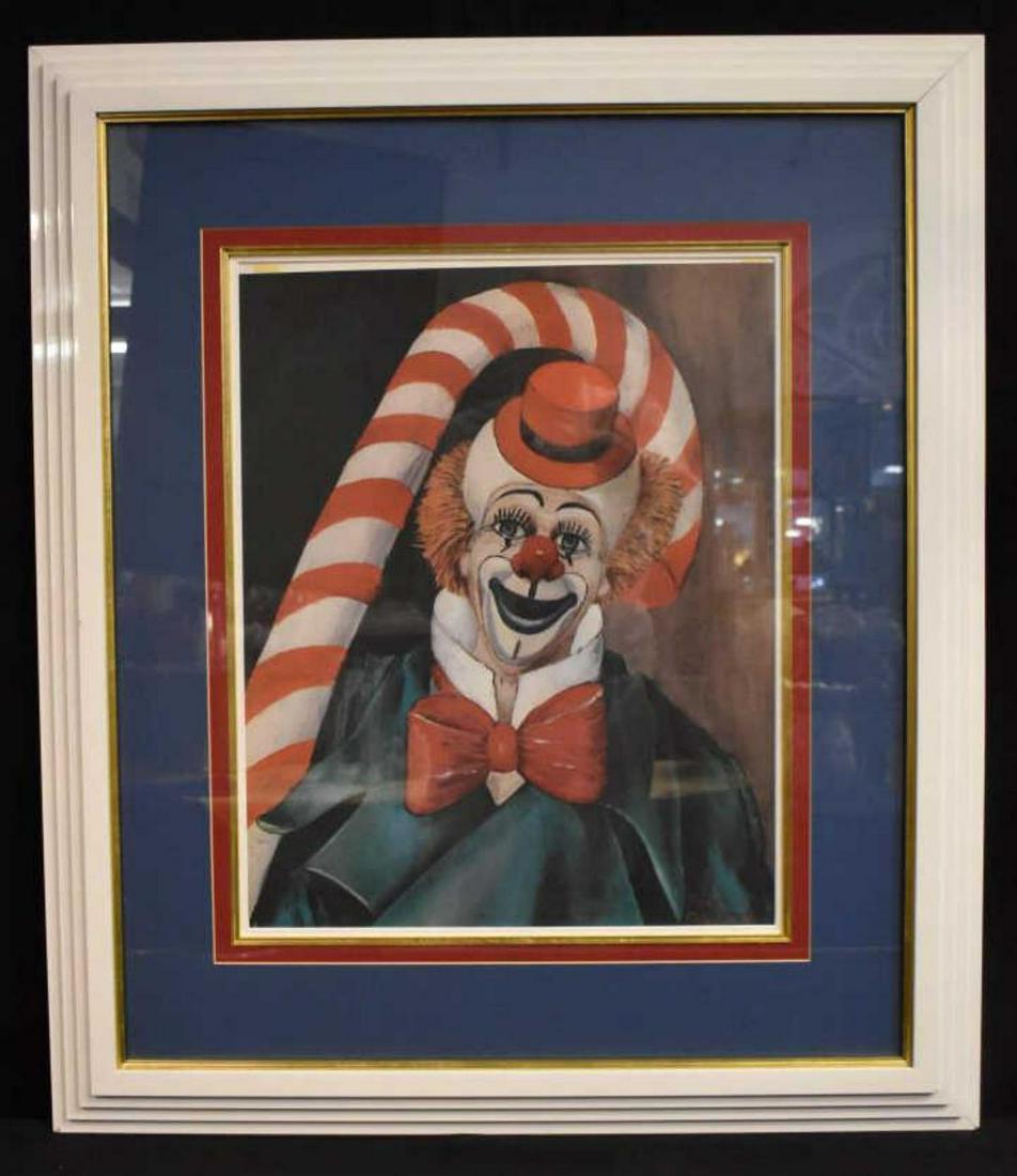 Red Skelton Clown Print (1 of 4)