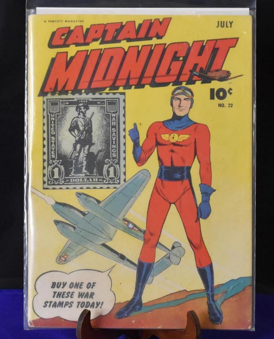 Captain Midnight #22 Comic  Fawcett Publications (1 of 4)