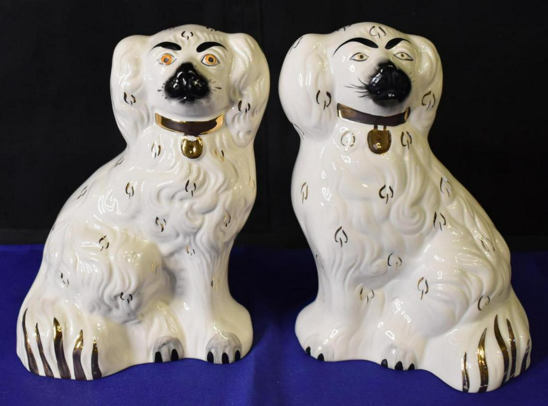 Pair of Beswick Matching Dog Figurines 1378-5 (1 of 4)
